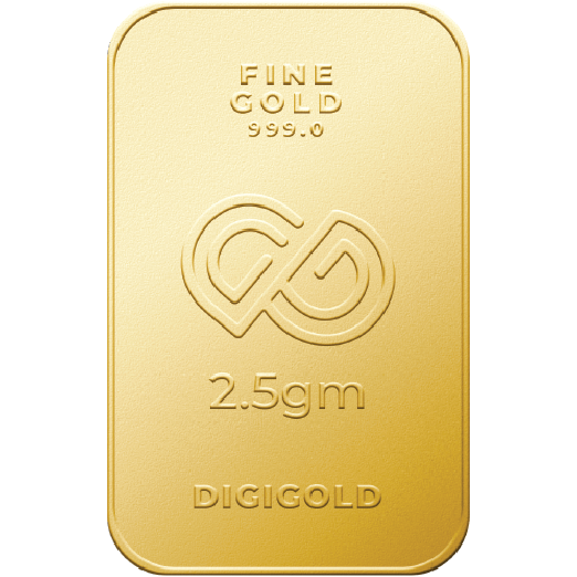 DG 2 Gram Gold Coin 24k (99.9%)