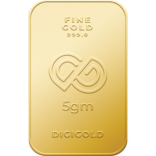 DG 2 Gram Gold Coin 24k (99.9%)