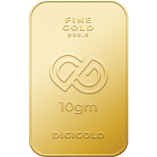 DG 2 Gram Gold Coin 24k (99.9%)